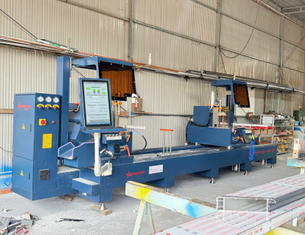 CHUYỂN GIAO CÔNG NGHỆ MÁY SẢN XUẤT CỬA NHÔM NỘI ĐỊA TRUNG MEISHENG SMATS MS-600-CNC